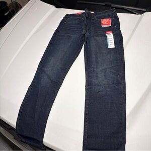 Levi's Men's Deep Indigo Slim Straight Jeans